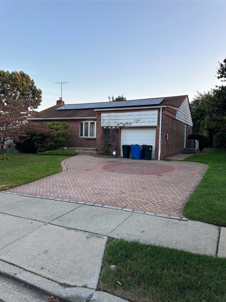 Before driveway