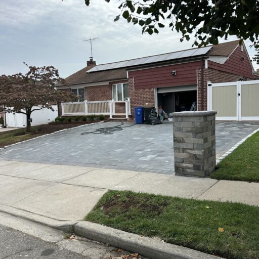 Renew driveway with pavers